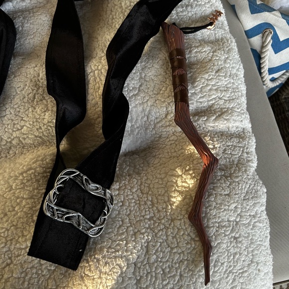 Gothic Witch Costume. Plus Size 1X worn once. Need a hat. - Picture 8 of 14